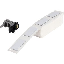 BRADY M6-173-593 Label,1 in W,White 803NJ5