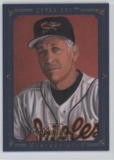 2008 Upper Deck Masterpieces Blue Paper Framed /50 Cal Ripken Jr #101 HOF 1p4v