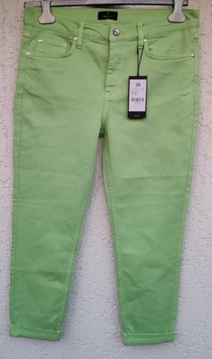 Monari stretch jeans light green DE size 38 new!!