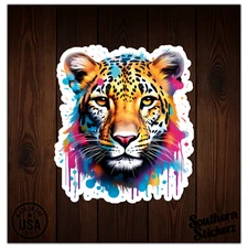 Cheetah - Vinyl Decal Sticker - Car Window Laptop - ebn9928