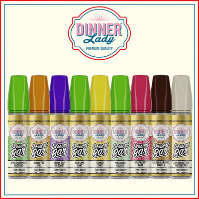 Dinner Lady Dessert Bar Longfill Aroma 14 ml - für 60 ml Liquid - 9 Sorten