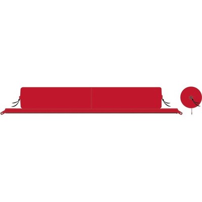 BENT Zip-XL Lounger - Kissenrolle