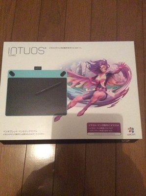 Wacom Intuos Comic Medium Size Mint Blue Pen Tablet Graphics Drawing Mint