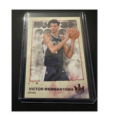 Panini Court Kings Victor Wembanyama Water Color 133 /149 #1 Spurs NBA Ruby Red