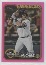 2024 Topps Pro Debut Fuchsia Foil 80/199 David McCabe #PD-47 0s5