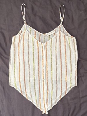 La Petite Etoile Bluse Shirt Top Trägertop Baumwolle Damen Gr.M!