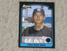 2003 Bowman Draft Picks & Prospects - Chien-Ming Wang #BDP165 (RC)