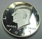 1997 S * PROOF KENNEDY Silver HALF DOLLAR * Exact coin shown *USA Only FREE Ship