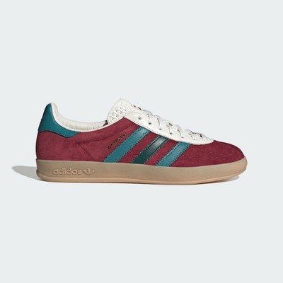 Adidas Gazelle Collegiate  Burgundy Green  IG4996 Men's sizes