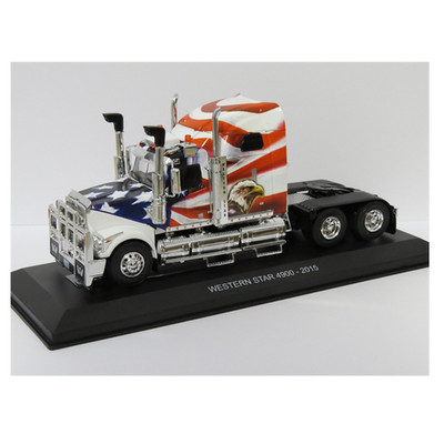Western Star 4900 2015 American Eagle Maßstab 1:43 Modell LKW Tuning Neu