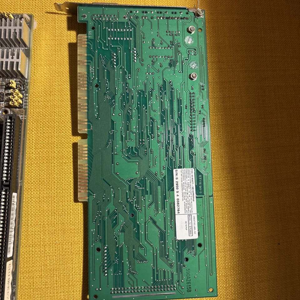 Chaintech 5VGM M101 Sockel 7 ISA retro Mainboard Cyrix 6x86 Creative CT2950 - Bild 4 von 4