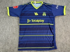 Monarcas Morelia Jersey Mens Blue Yellow Liga MX Soccer Number 9 Short Sleeve