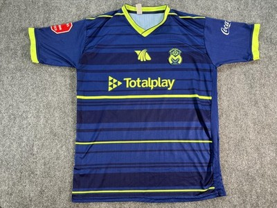 Monarcas Morelia Jersey Mens Blue Yellow Liga MX Soccer Number 9 Short Sleeve