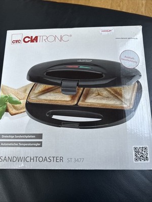 Sandwich Toaster St 3477Clatronic Neu 