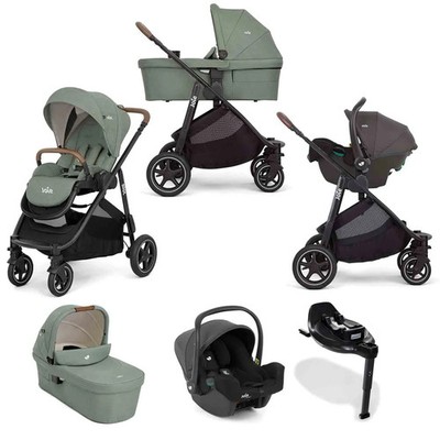 Joie Versatrax On The Go Bundle mit Ramble XL Babywanne i-Snug 2 i-Base Encore