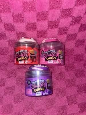 Compound Kings Valentines Butter Swirls Bundle LOT of (3) Containers