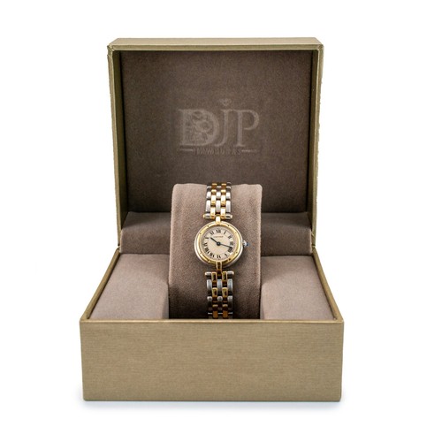 Cartier Panthere Ronde 24MM 166920 Quartz 18K Yellow Gold Stainless Steel Watch - Picture 8 of 9