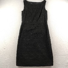 Talbots Black Lace Dress Size 8 NWT $199