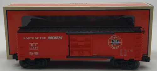Coche de carga Lionel 6-15887 calibre O Rock Island "Ruta de los cohetes" LN/caja | Condition: Used