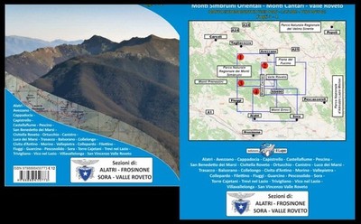 Carta Monti Ernici. Monti Ernici, Monti Cantari, Simbruini Ori (Map) (US IMPORT)
