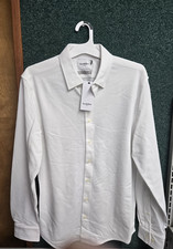 Goodfellow  Co Shirt Mens Medium White Button Up Long Sleeve Responsible style