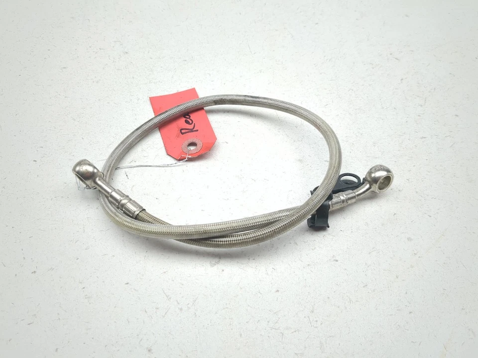 02 03 Manguera de línea de freno trasero trenzada Honda CBR900RR CBR 954 Foto 3 de 4