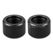 2pcs Steel .936 Bull Thread Protector 5/8"x24 TPI for .308/300/7.62/338