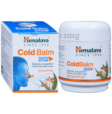Himalaya COLD BALM EUCALYPTUS Relieves Nasal Congestion, 45 GM