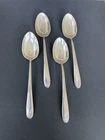 Lunt Vintage Sterling Silver Sweetheart Rose- 4 Teaspoons
