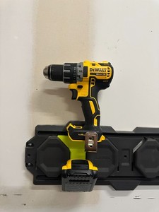 Ryobi Link compatible dewalt tool and battery holder