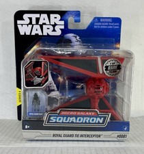 Star Wars Micro Galaxy Squadron RARE CHASE  0081 Royal Guard TIE Interceptor