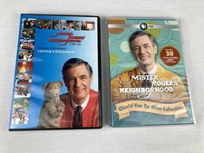 MISTER ROGERS NEIGHBORHOOD LEARNING IS EVERYWHERE & WOULD YOU BE MINE DVD SETS