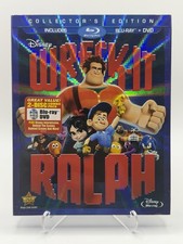 Disney Wreck-It Ralph Collector's Edition Blu-ray/DVD 2013 2-Disc Set NEW SEALED