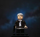 LEGO Star Wars: Old Han Solo Minifigure - Lopsided Grin (sw0675)