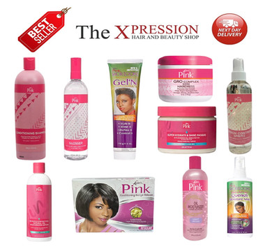 Lusters Pink Shampoo Conditioner Feuchtigkeitscreme Glosser Short Look Set Next Day UK