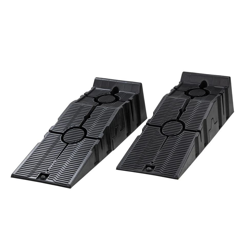 2 x Kfz Kunststoff Auffahrrampe Rampe Wagenheber Hebebühne B 270 mm bis 5000 kg