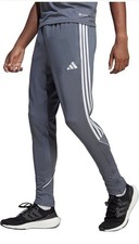 Adidas Men's Tiro 23 Track Pants - Onix Grey Football Pant Soccer IB8478 Small