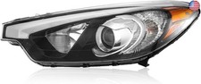 TODO Headlight w/Bulbs Compatible with 2014 2015 2016 Kia Forte Forte5,