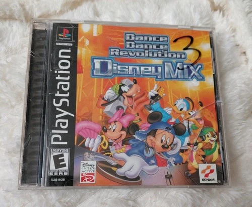 Dance Dance Revolution Disney Mix Sony PlayStation 1 Original Game Disc