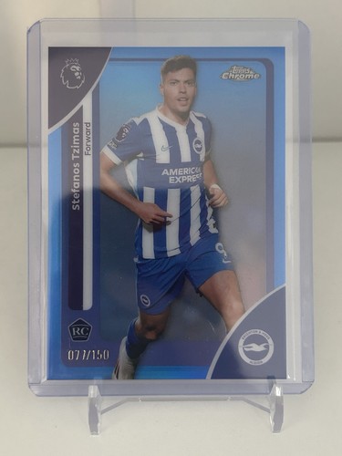 Stefanos Tzimas - 25/26 Topps Chrome Premier League - Rookie /150 - Brighton