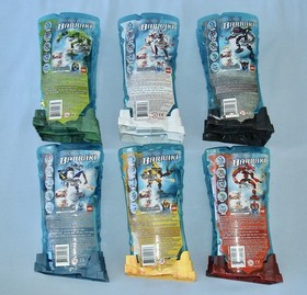 Lego Bionicle BARRAKI (8916-8921) Mutant Sea Creatures 100% in Canisters