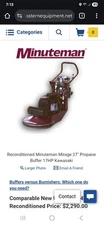 Minuteman 27" Propane Floor Buffer