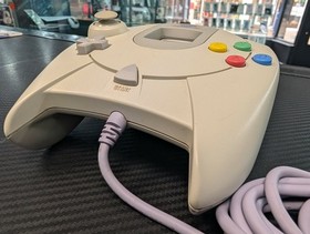 Sega Dreamcast Console Tested Working Controller & Leads No Box