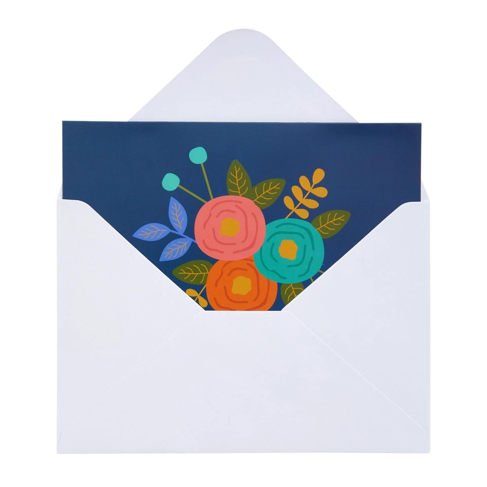 48 Pack Blank 4x6 Hello Notecards and Envelopes Set, Welcome Greeting Cards - Image 4 of 4