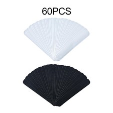60pcs Hat Sweat Liner, Disposable Cap Sweat Liner for Hats and Collar Stickers,