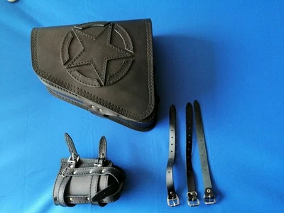 satteltaschen motorrad leder - Bild 1 von 4
