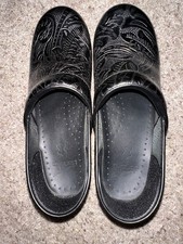 Dansko Professional Clog Shoe for Women, Size 38 - Black Cabrio