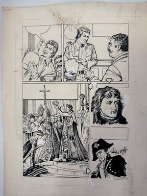 Originalzeichnung H. J. Lührs ''Der Flaschenteufel'' Williams Noco 1 Zeichner
