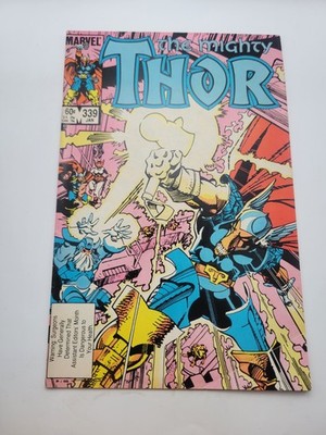 The Mighty Thor #339 (Copper Age, Thor/Beta Ray Bill, Simonson) Marvel Comics 