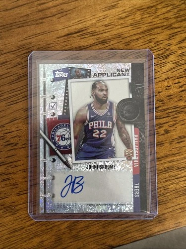 2025-26 Topps - New Applicants Autographs Johni Broome #NA-JO Foilboard Auto